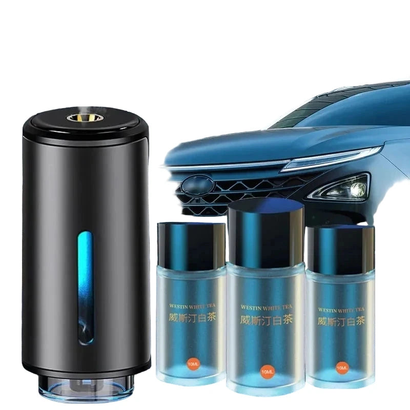 Car Air Freshener Electric Auto Aroma Diffuser Car Air Vent Essential Oil Mist Humidifier Fragrance Diffuser Aromatherapy